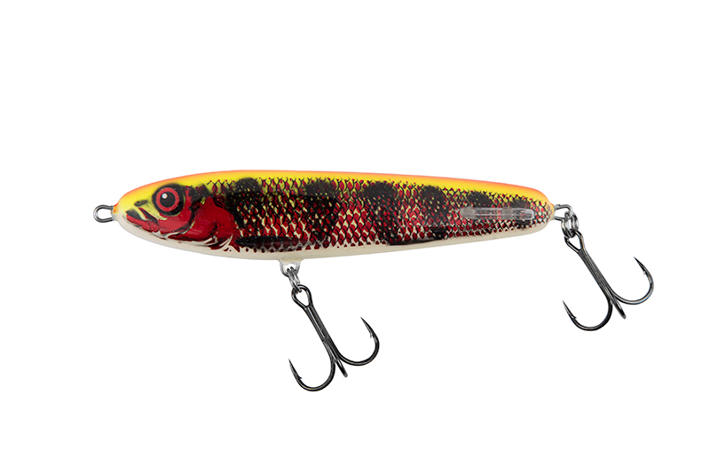 Salmo Sweeper 12cm Holo Red Perch - Sinking