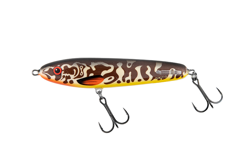 Salmo Sweeper 14cm Barred Muskie - Sinking