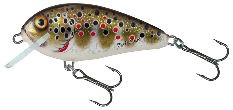 Butcher 5 Floating Holographic Brown Trout