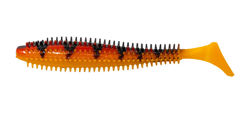 Salmo Spikey Shad Hot Tiger UV 5pc