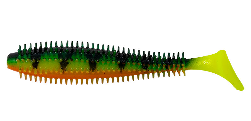 Salmo Spikey Shad Fire Tiger UV 5pc