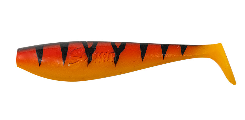 Salmo Walleye Shad Hot Tiger UV 5pc